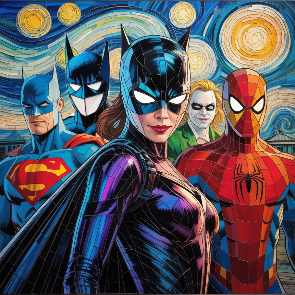 Starry superheroes  #9