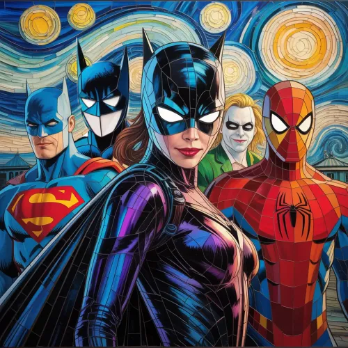 Starry superheroes #9