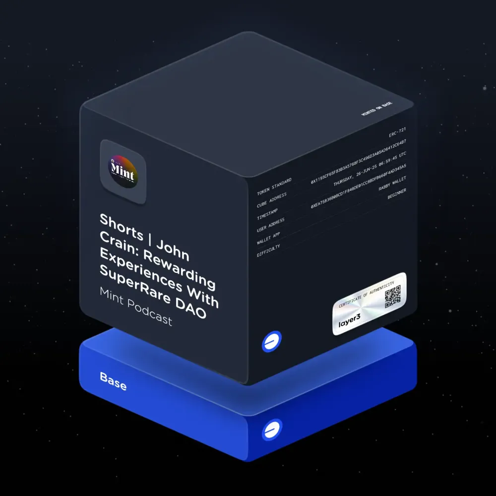 Shorts | John Crain: Rewarding Experiences With SuperRare DAO #10949459