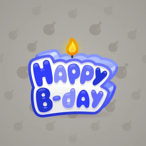 B-Day Candle #22971