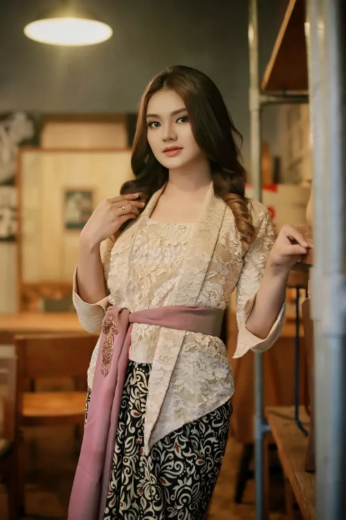 Girl with Kebaya