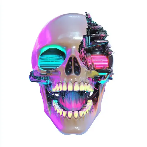 Glitch Skulls #230