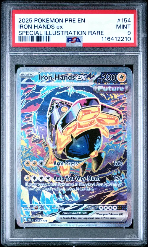 2025 #154 Iron Hands EX PSA 9 Pr