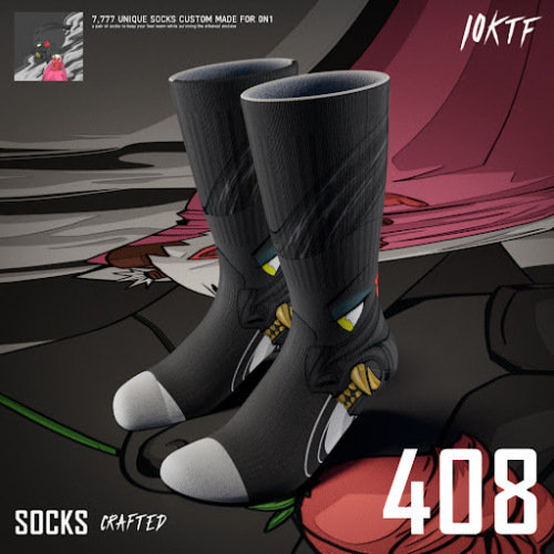 0N1 Crew Socks #408