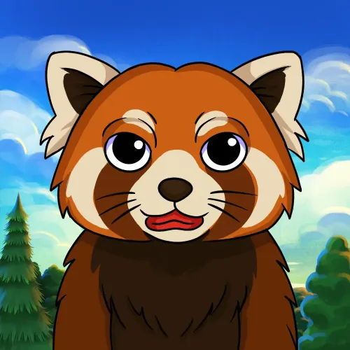 Red Panda Pepe #747