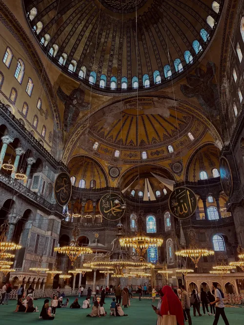 Inside Hagia Sophia #13