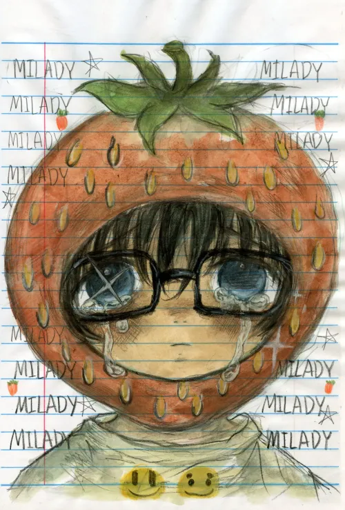 Crying Strawberry #820