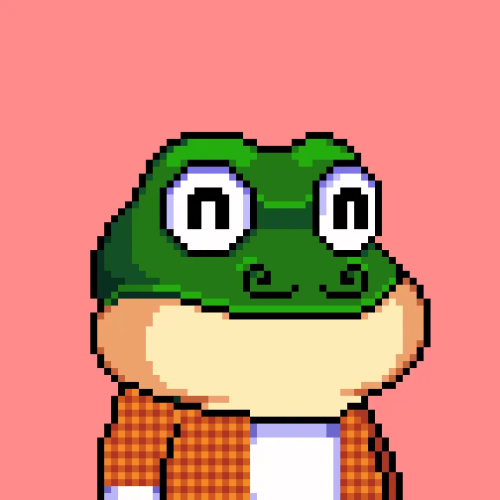 Bitcoin Frog ＃3772 （Inscription ＃402173）
