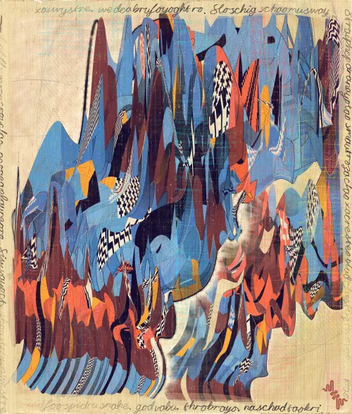 Amplitudes of Canvas #543