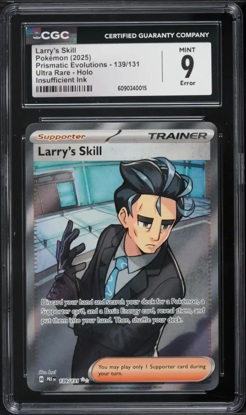 2025 #139 Larry's Skill CGC 9 Pr