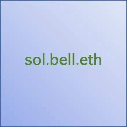 sol.bell.eth #141