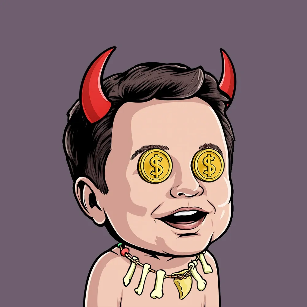 Baby Elon Yacht Club #1124