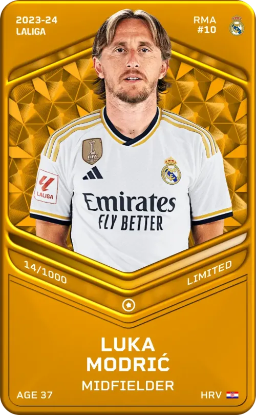 Luka Modrić 2023-24 • Limited 14/1000