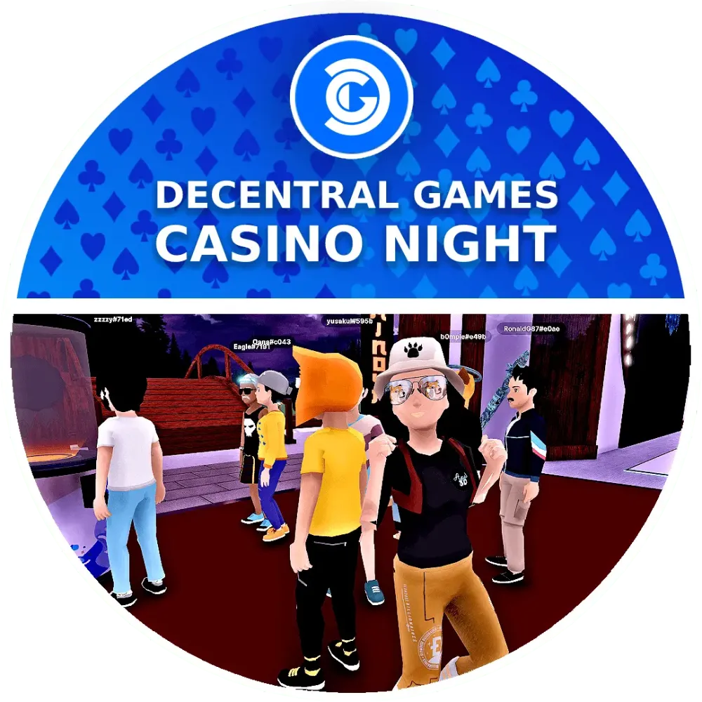 Decentral Games' Presents Crypto Casino Night - Jan. 14th #3539710