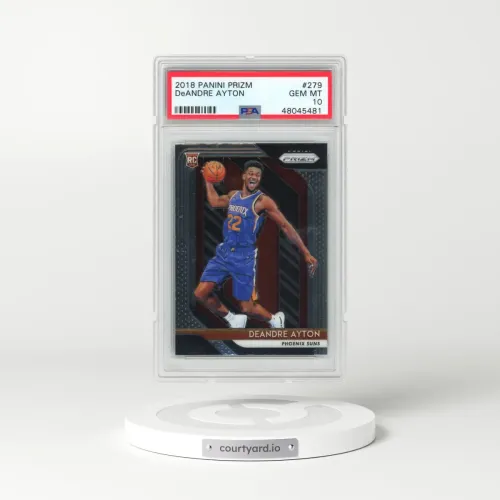 2018 Panini Prizm #279 DeAndre Ayton (PSA 10 GEM MINT)