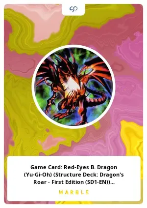 GameCard:Red-EyesB.Dragon(Yu-Gi-Oh)(StructureDeck:Dragon'sRoar-FirstEdition(SD1-EN))Col:YGO-SD1FE-EN002 #58805