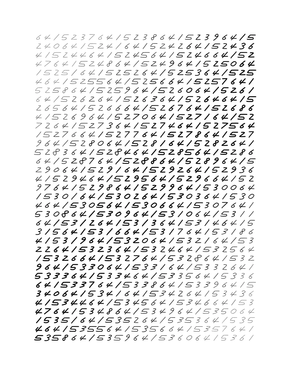 Endless (5,607,250 to Infinity) #2780