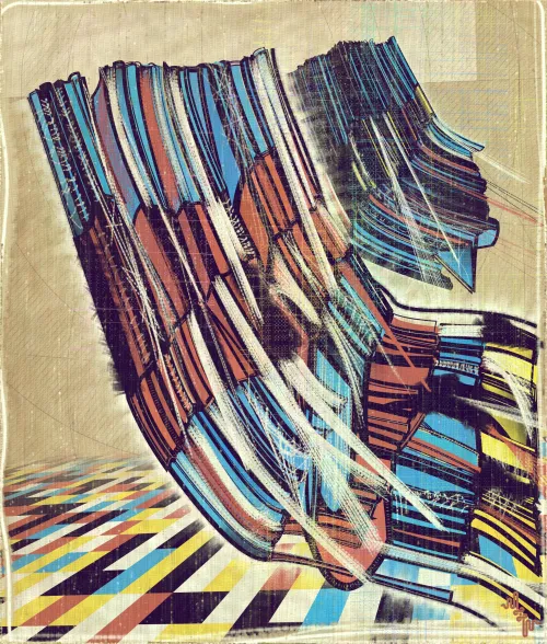 Amplitudes of Canvas #245