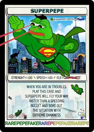 SUPERAREPEPE Card 19