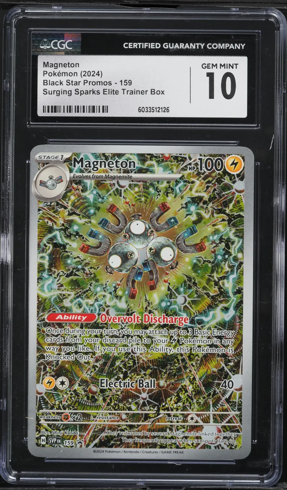2024 #159 Magneton CGC 10 Svp EN