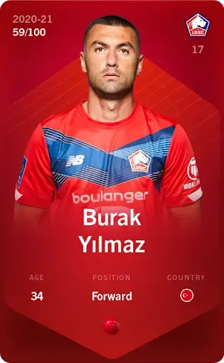 BurakYılmaz2020-21•Rare59/100 #98688539072602703903841223091921316049912405645076540675367895228934219889979