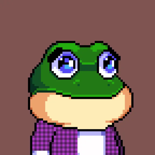 Bitcoin Frog ＃6855 （Inscription ＃401546）