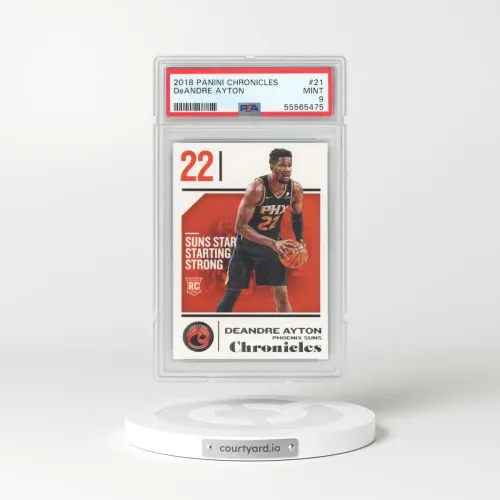 2018 Panini Chronicles #21 DeAndre Ayton (PSA 9 MINT)