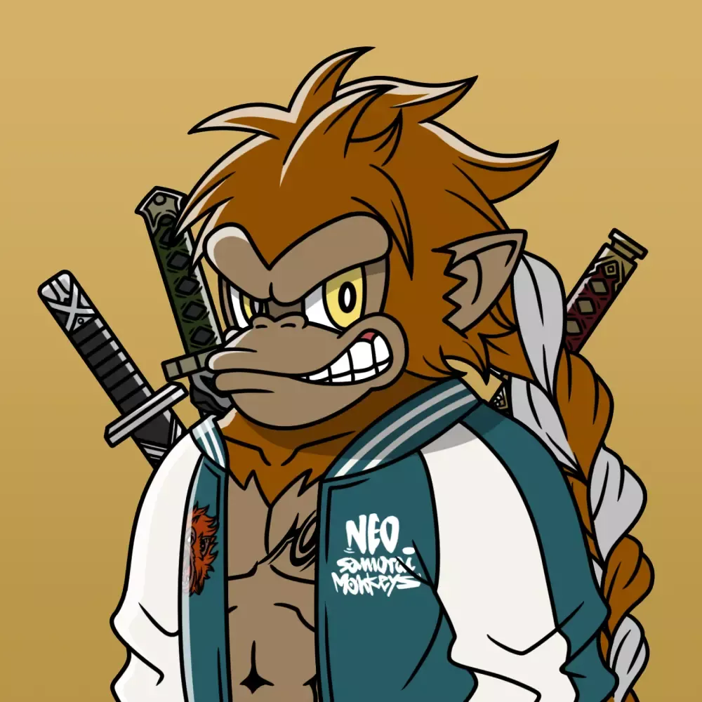 Neo Samurai Monkey #1124