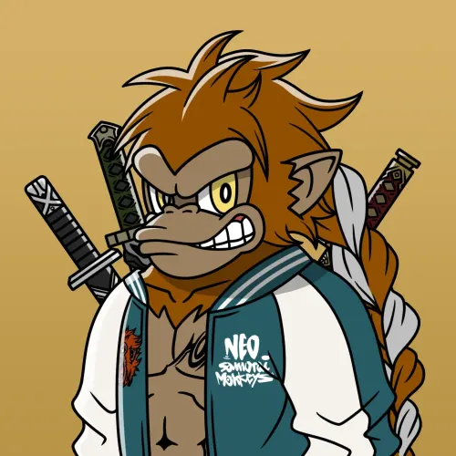 Neo Samurai Monkey #1124