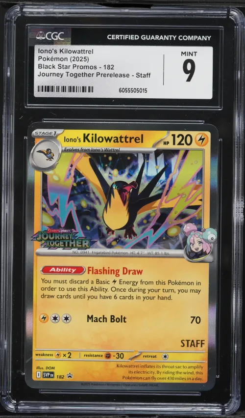 2023 #182 Iono's Kilowattrel CGC