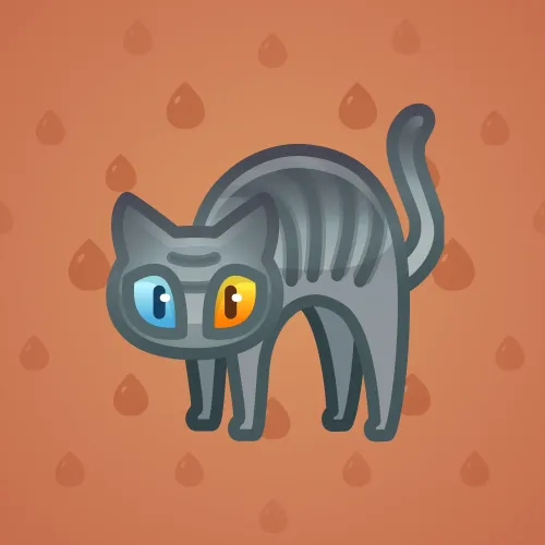 Scared Cat #13730