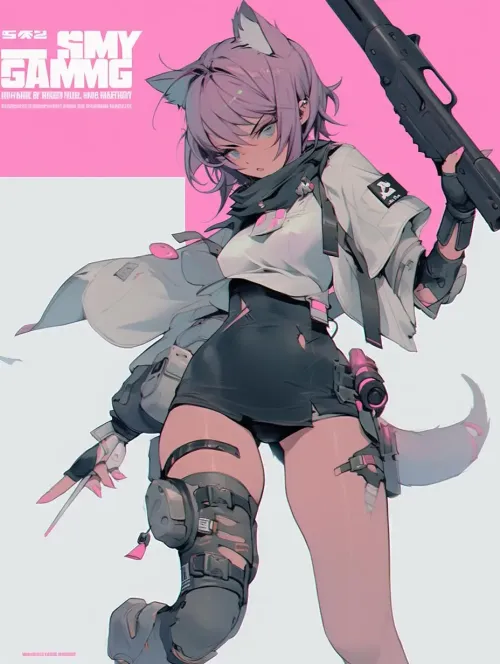 Cyberpunk Waifu #894