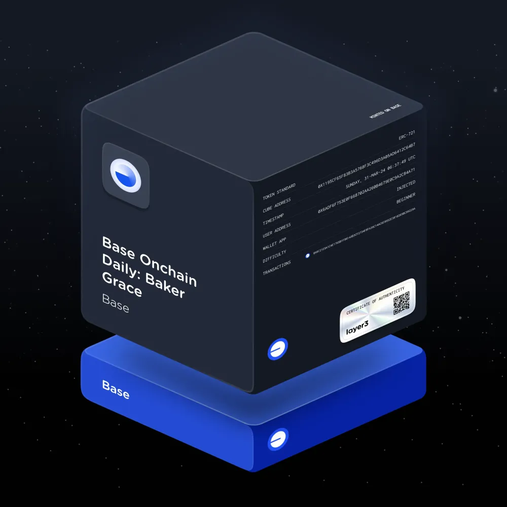 Base Onchain Daily: Baker Grace #890661