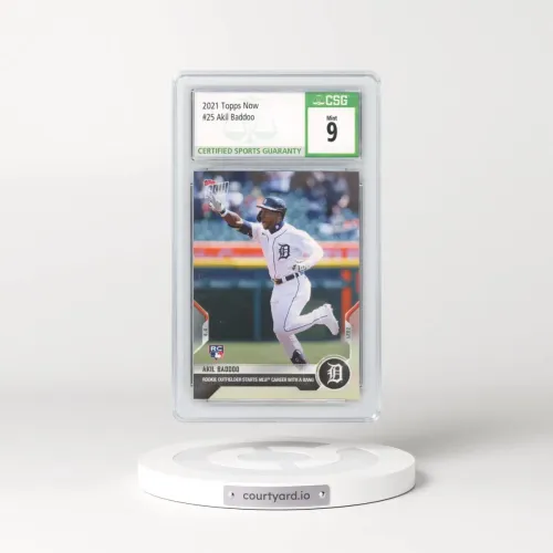 2021 Topps Now #25 Akil Baddoo (CSG 9 MINT)