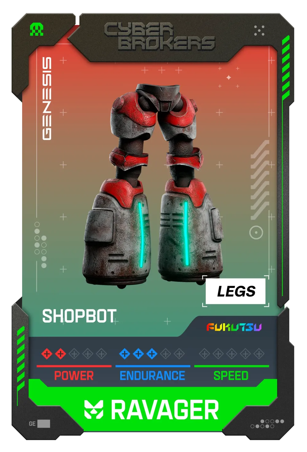 Shopbot Ravager Legs  #36052