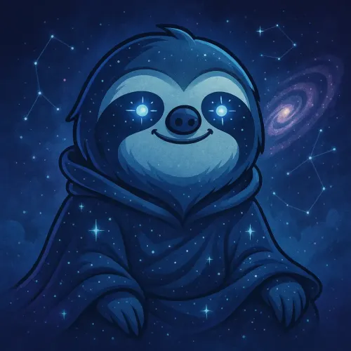 SLOTHANA BASE #046 – Astral Sloth