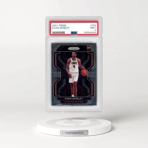 2021 Panini Prizm #325 Evan Mobley (PSA 9 MINT)