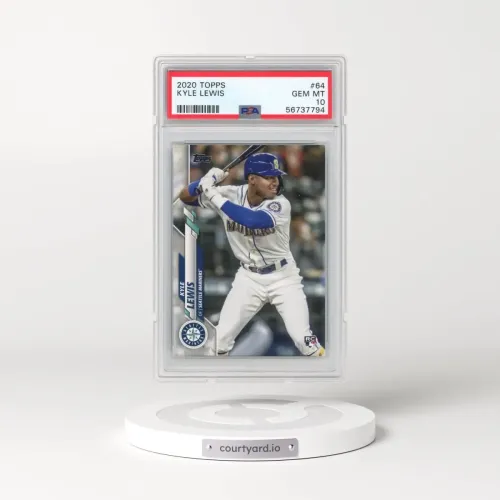 2020 Topps #64 Kyle Lewis (PSA 10 GEM MINT)