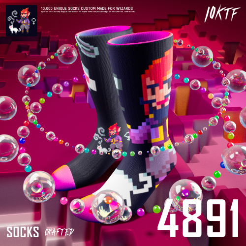 Wizard Crew Socks #4891