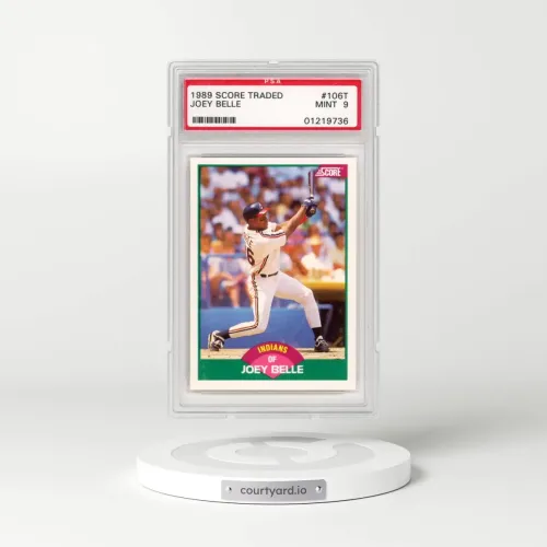 1989 Score Traded #106T Joey Belle (PSA 9 MINT)