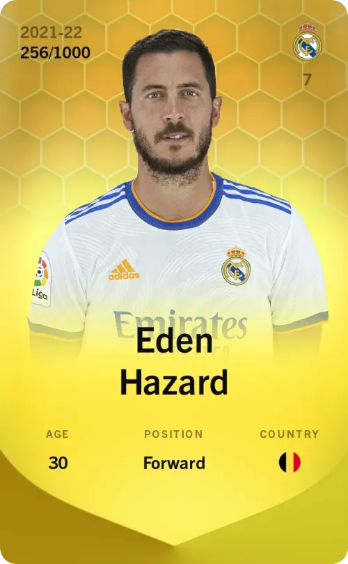 Eden Hazard 2021-22 • Limited 256/1000