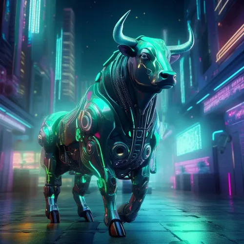 CYBER PUNK  BULL#153