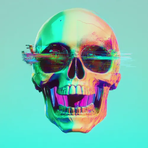 Glitch Skulls #242