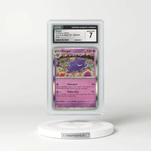 2023 Scarlet & Violet 151 - MEW EN #094/165 Gengar - Holo (CGC 7 NM)