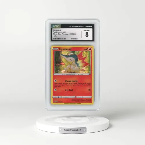 2017 Black Star Promos - Sword & Shield #SWSH221 Cyndaquil - Holo (CGC 8 NM-MT)