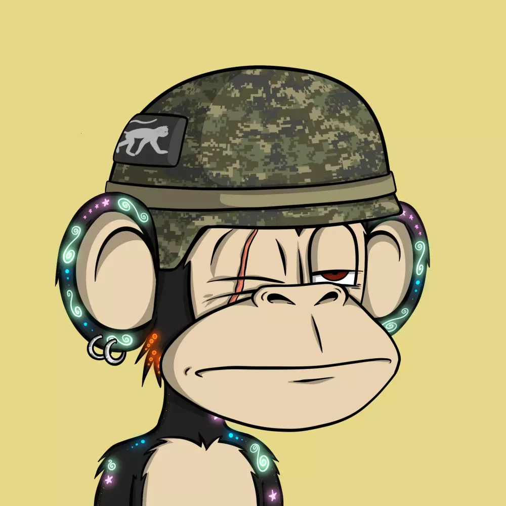 Jungle Bay Ape  #2625