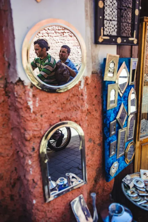 A Mirror Shop in Marrakesh #4