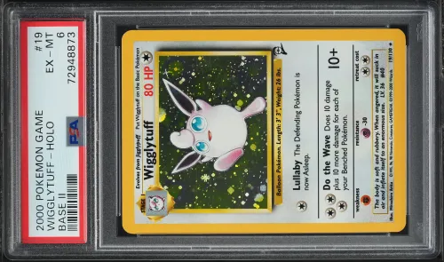 2000 #19 BASE SET 2 HOLO WIGGLYT