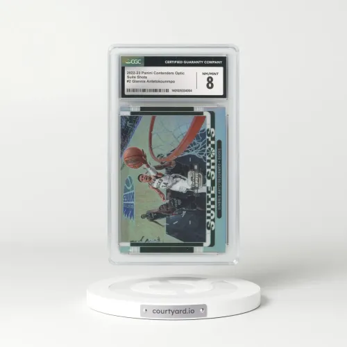 2022 Panini Contenders Optic #2 Giannis Antetokounmpo (CGC 8 NM-MT)