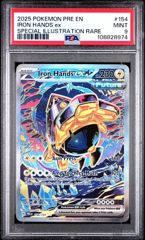 2025 #154 Iron Hands EX PSA 9 Pr